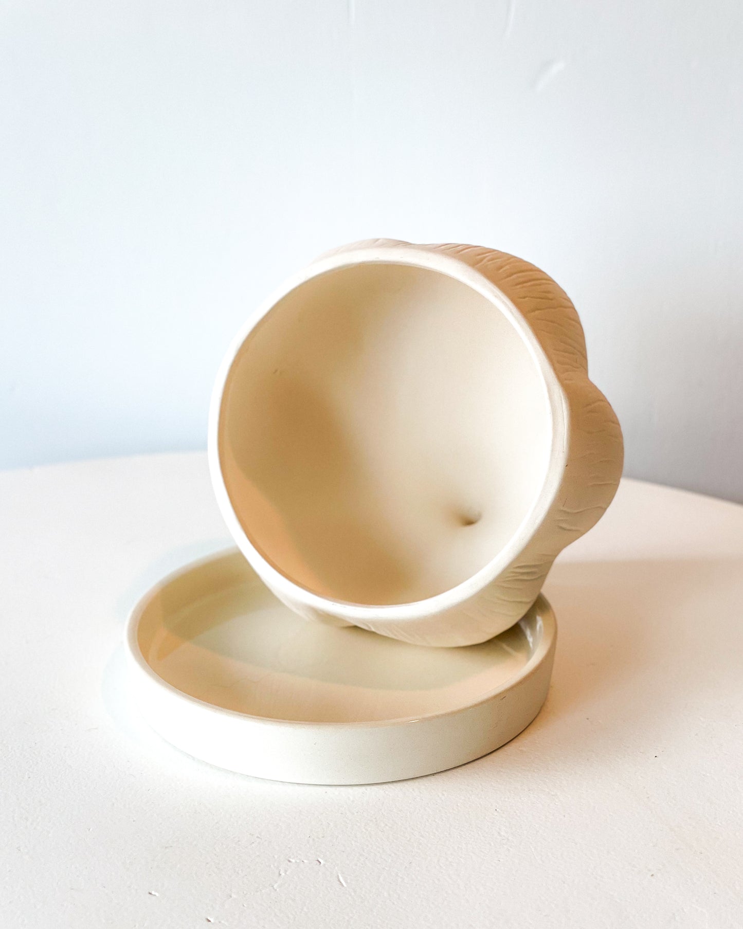 Large Stone Garlic Keeper