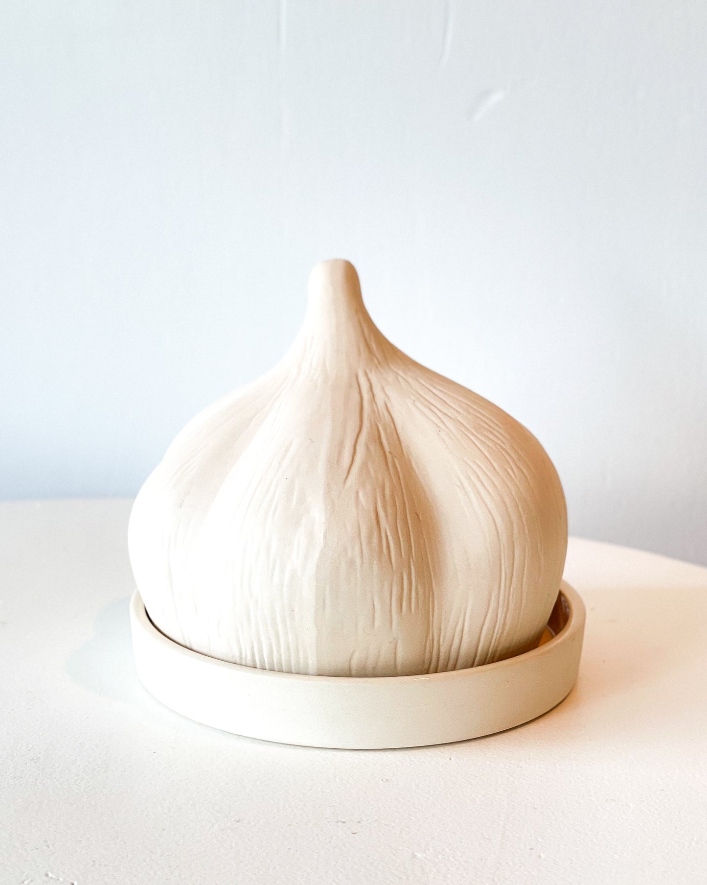 Large Stone Garlic Keeper
