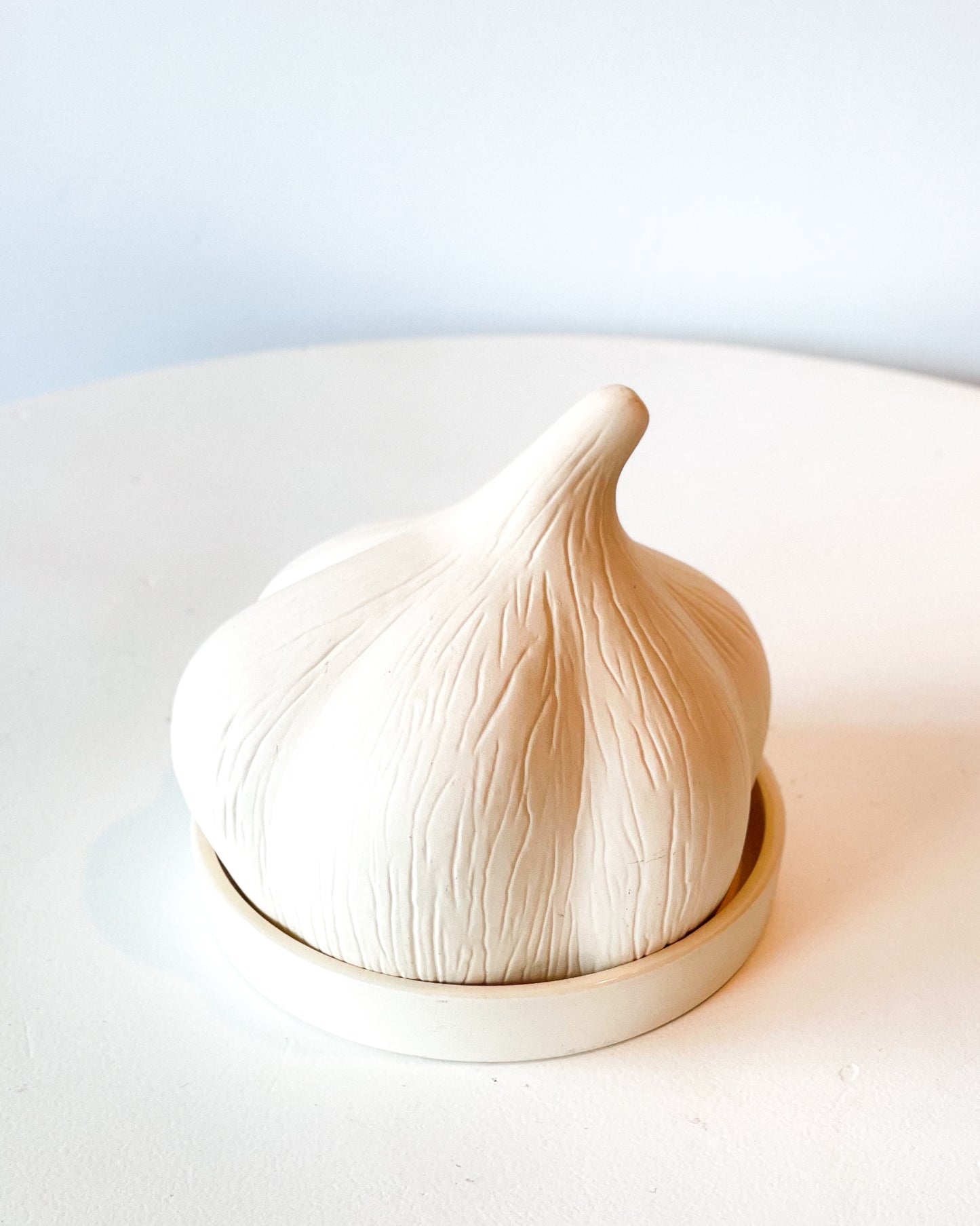 Large Stone Garlic Keeper