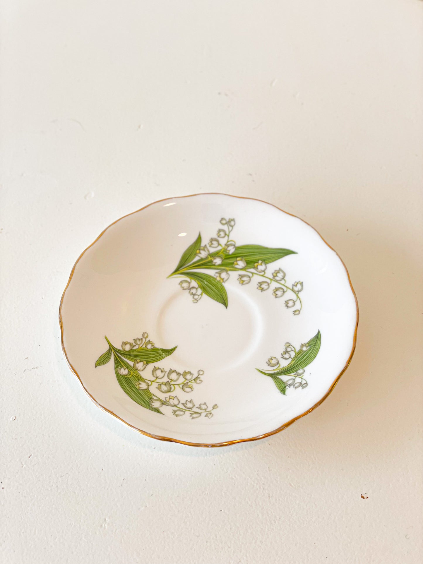 Lily of the valley creamer set