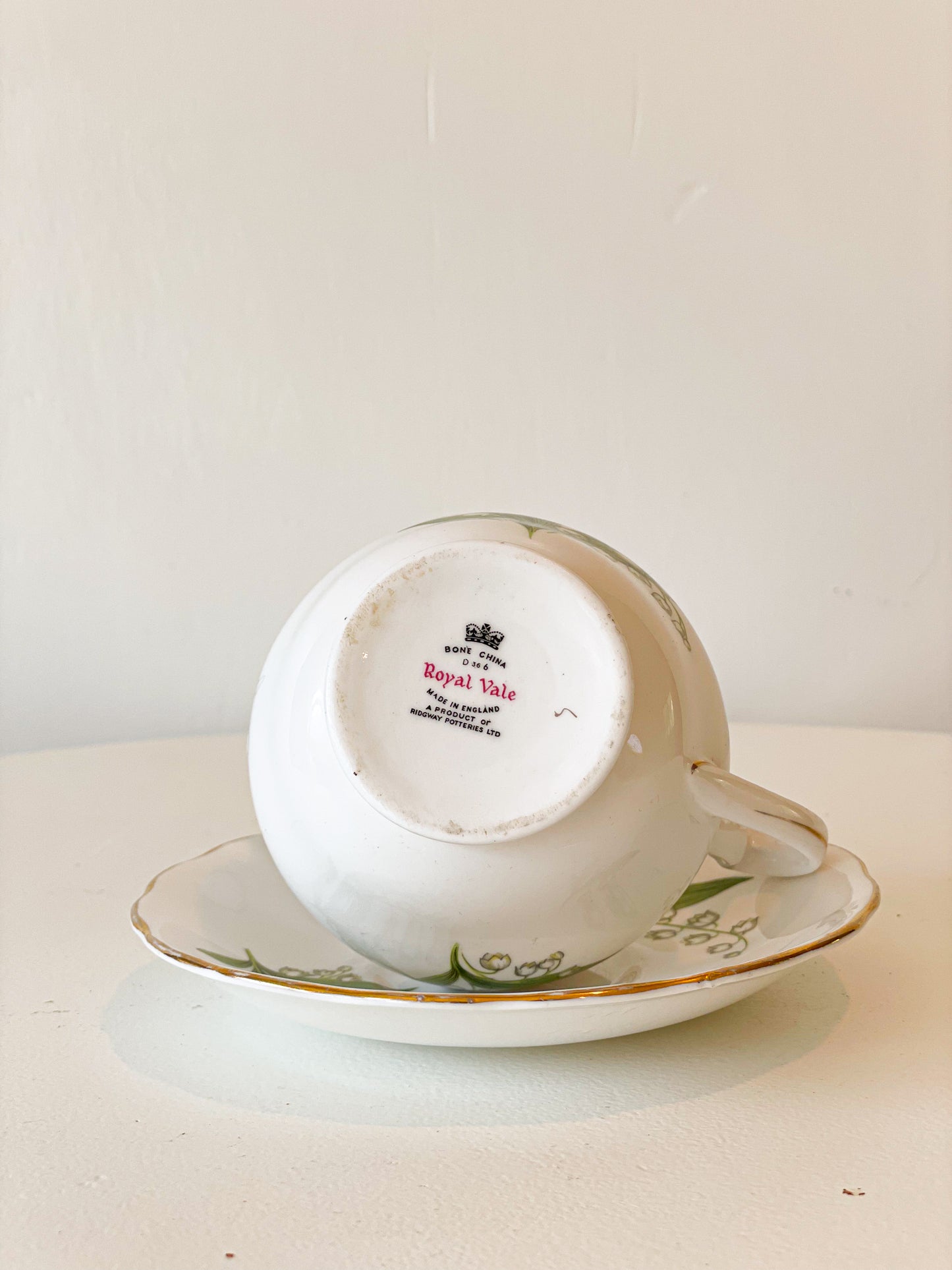 Lily of the valley creamer set