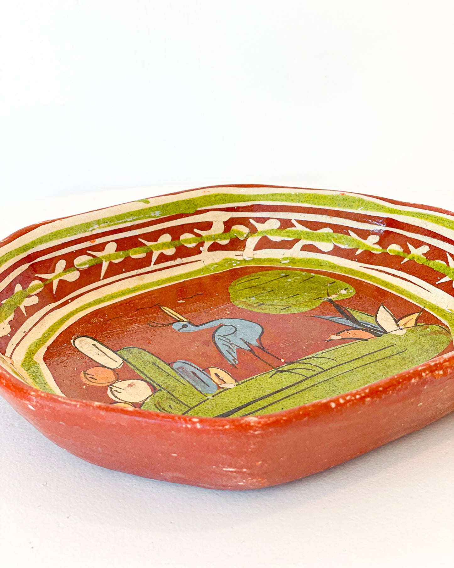 Mexican Bird Plate