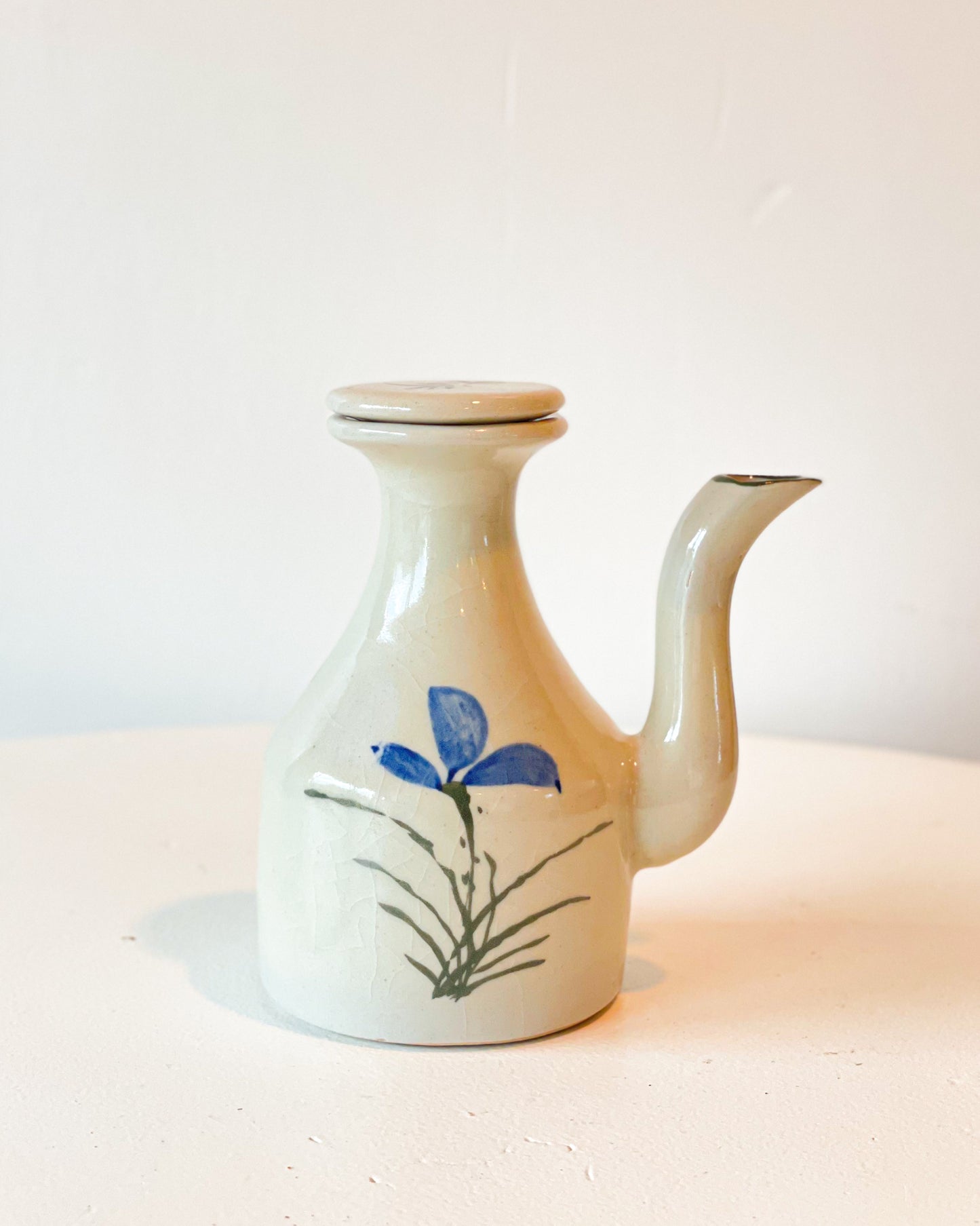 Floral Oil Cruet