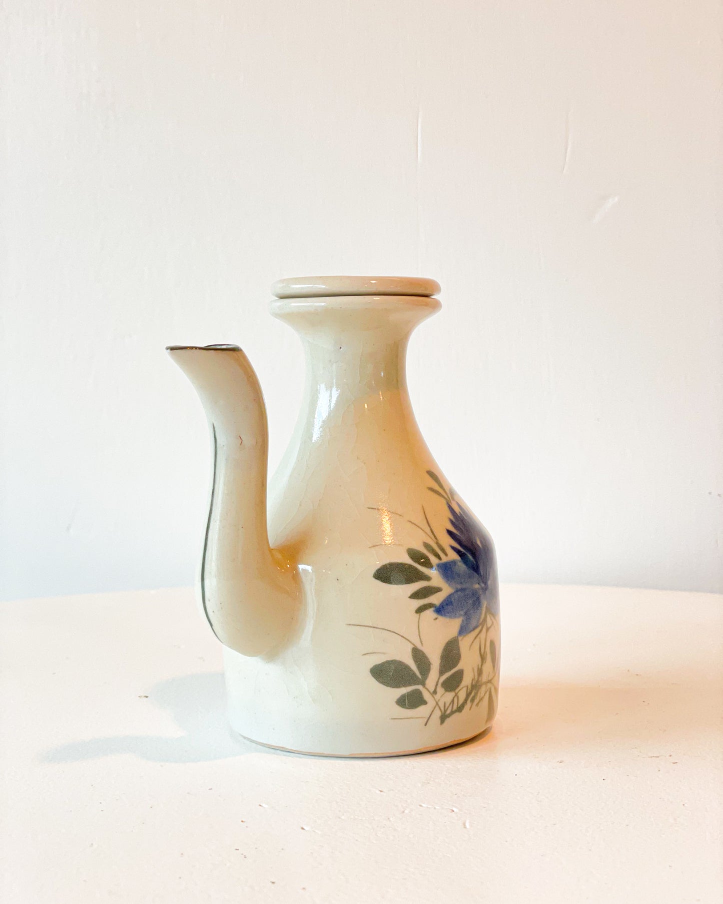 Floral Oil Cruet