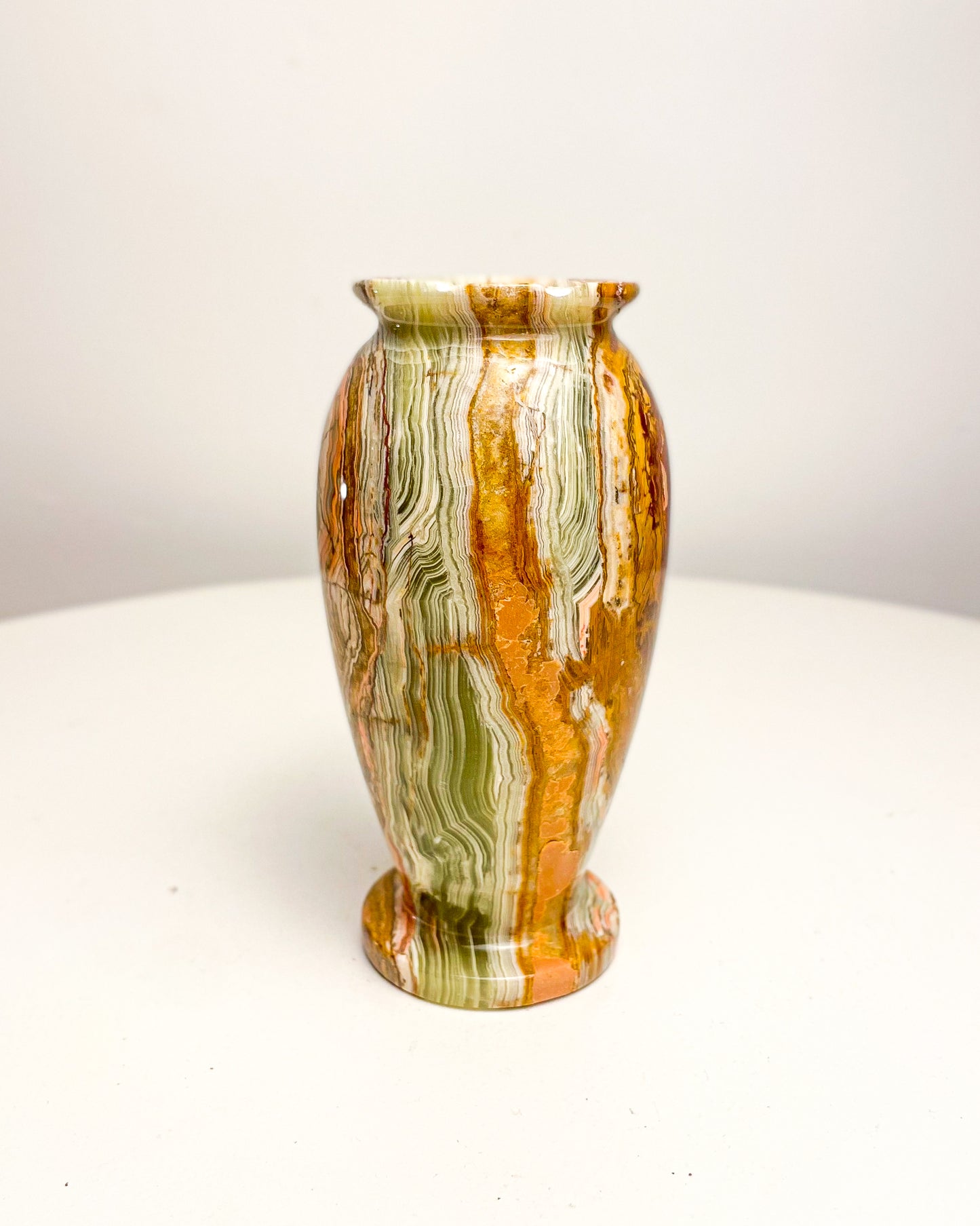 Marbled Onyx Vase