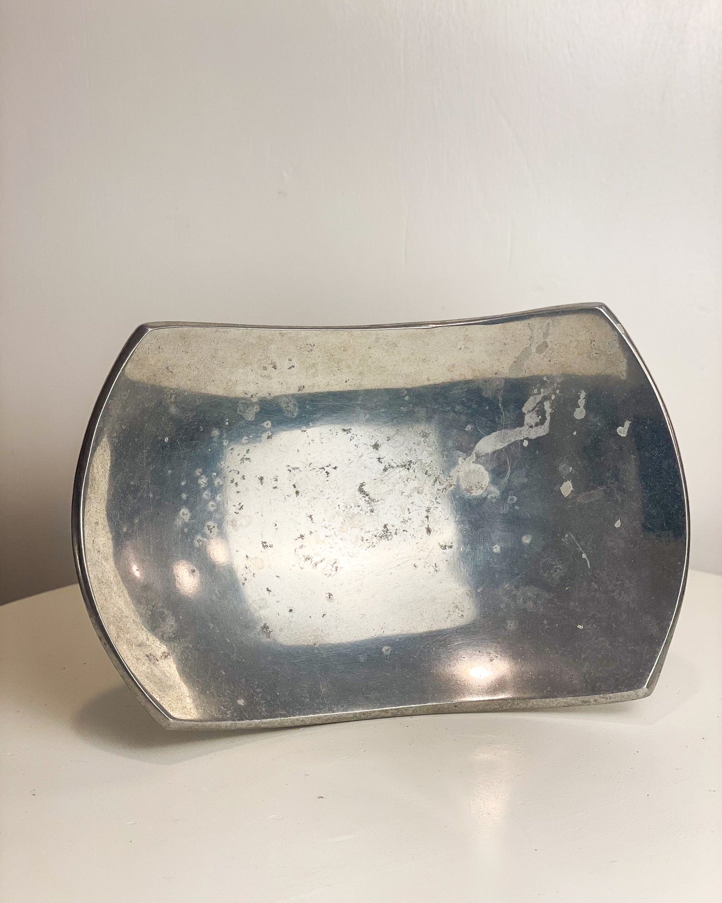 Silver Pedestal Bowl