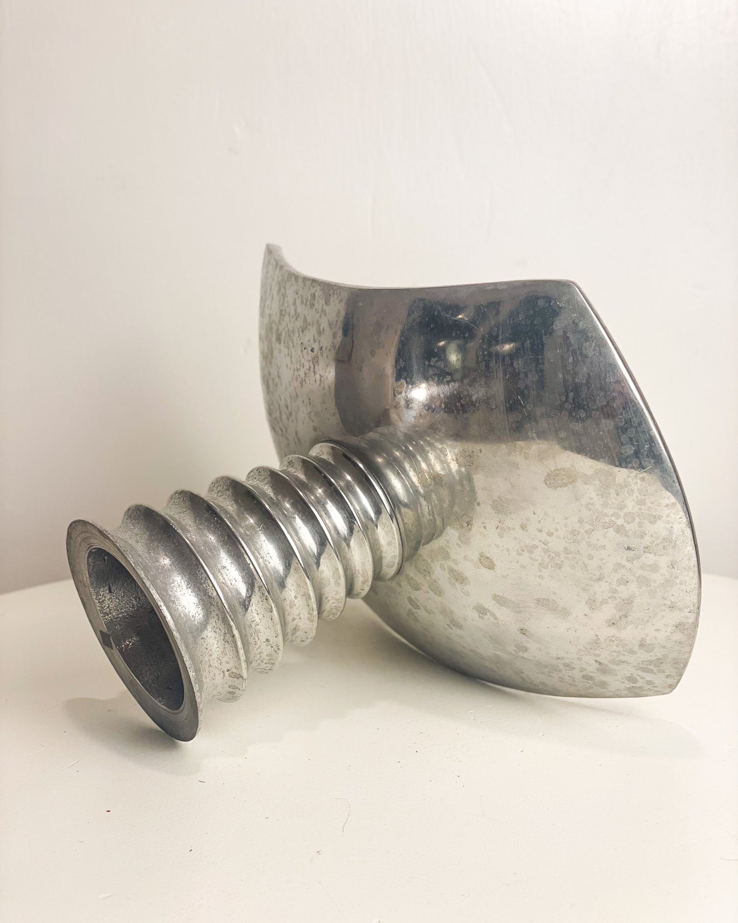 Silver Pedestal Bowl