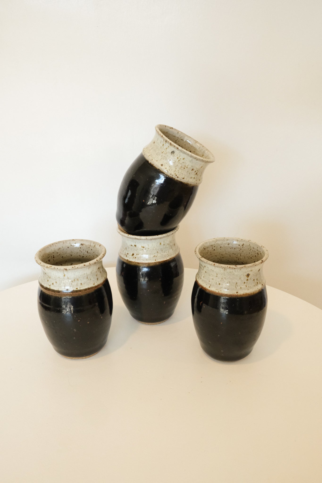 Studio Pottery Pitcher & Tumbler Set