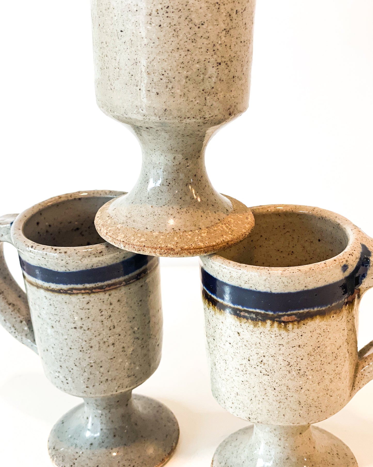 Studio Pottery Glasses (Set of 3)