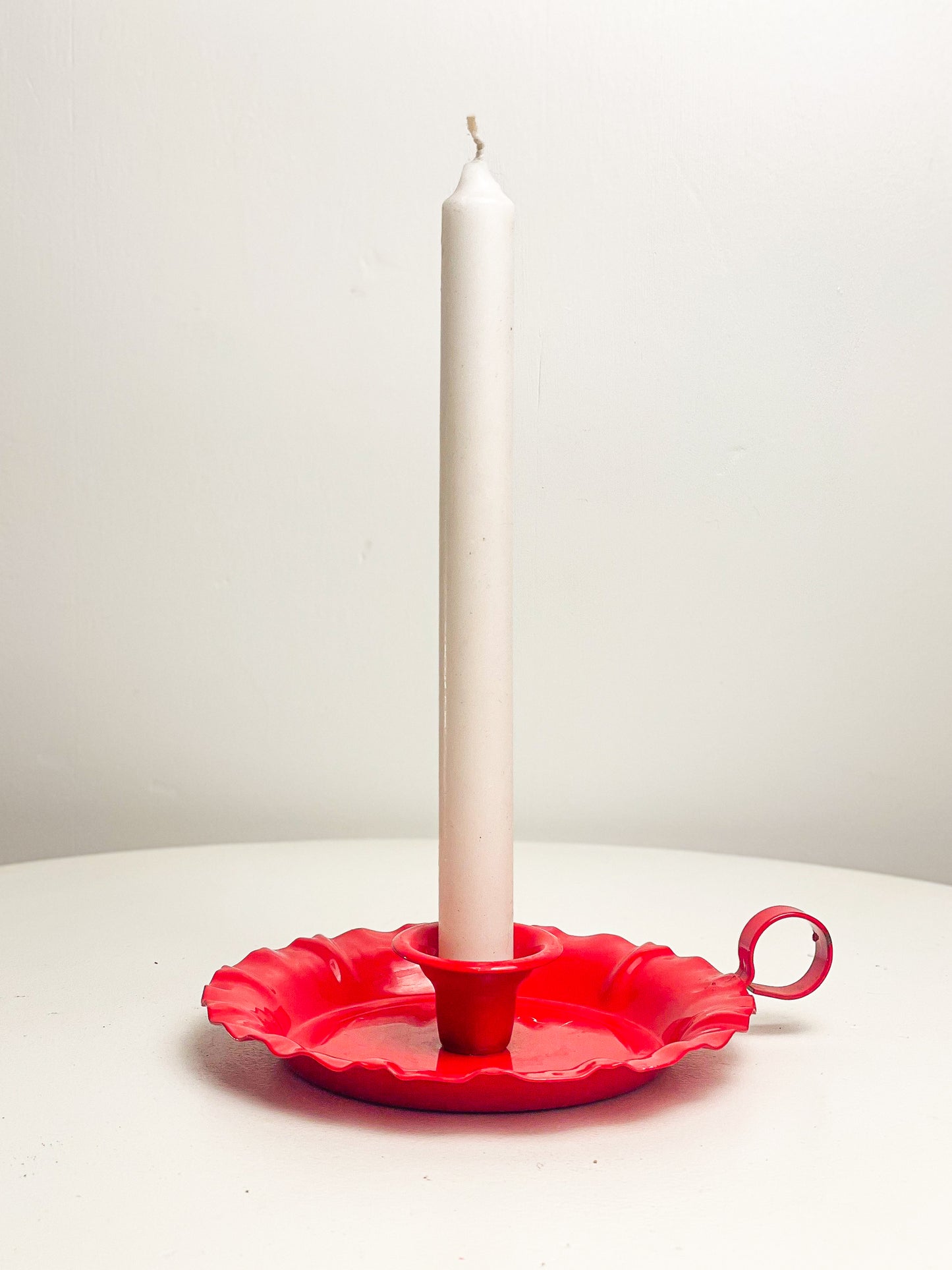 Vintage Enamel Candleholder