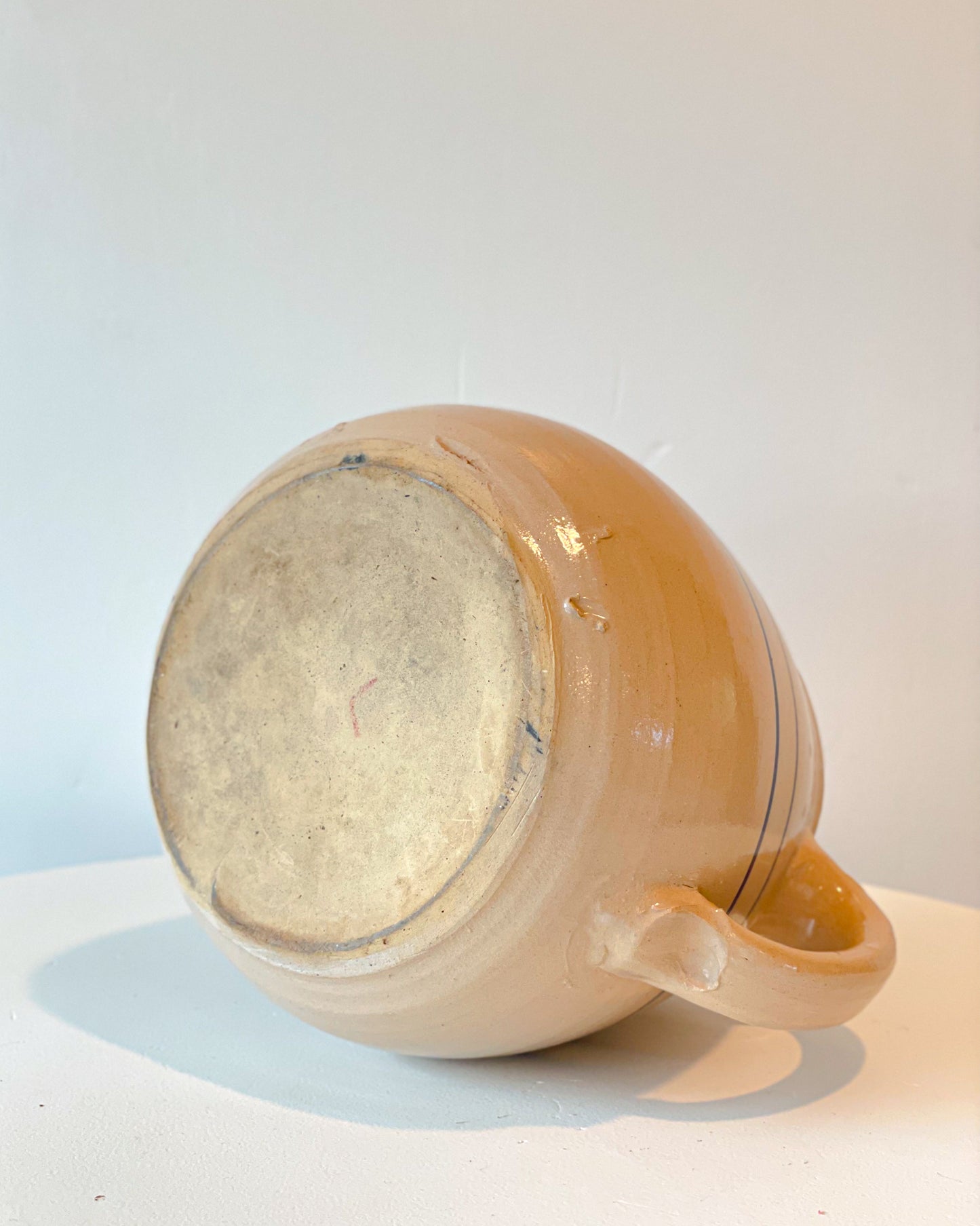 Large Vintage Stoneware Pitcher