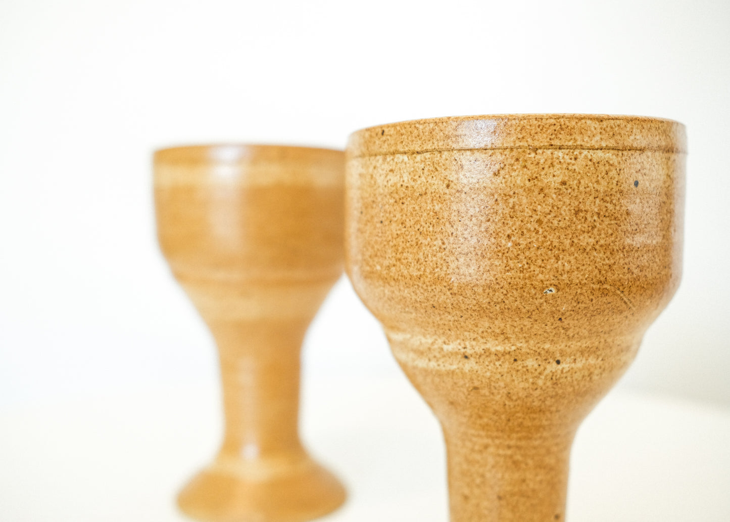 Studio Pottery Goblets (set of 2)