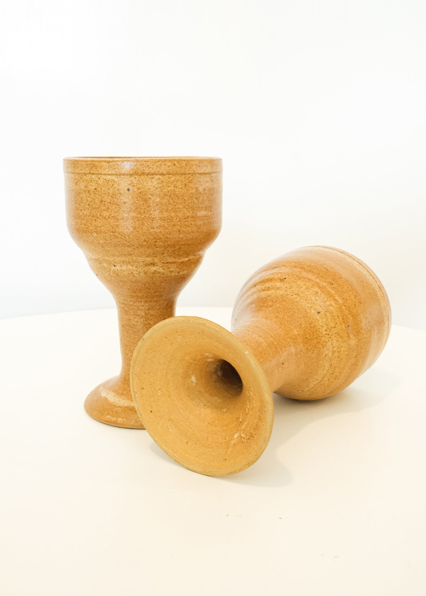 Studio Pottery Goblets (set of 2)