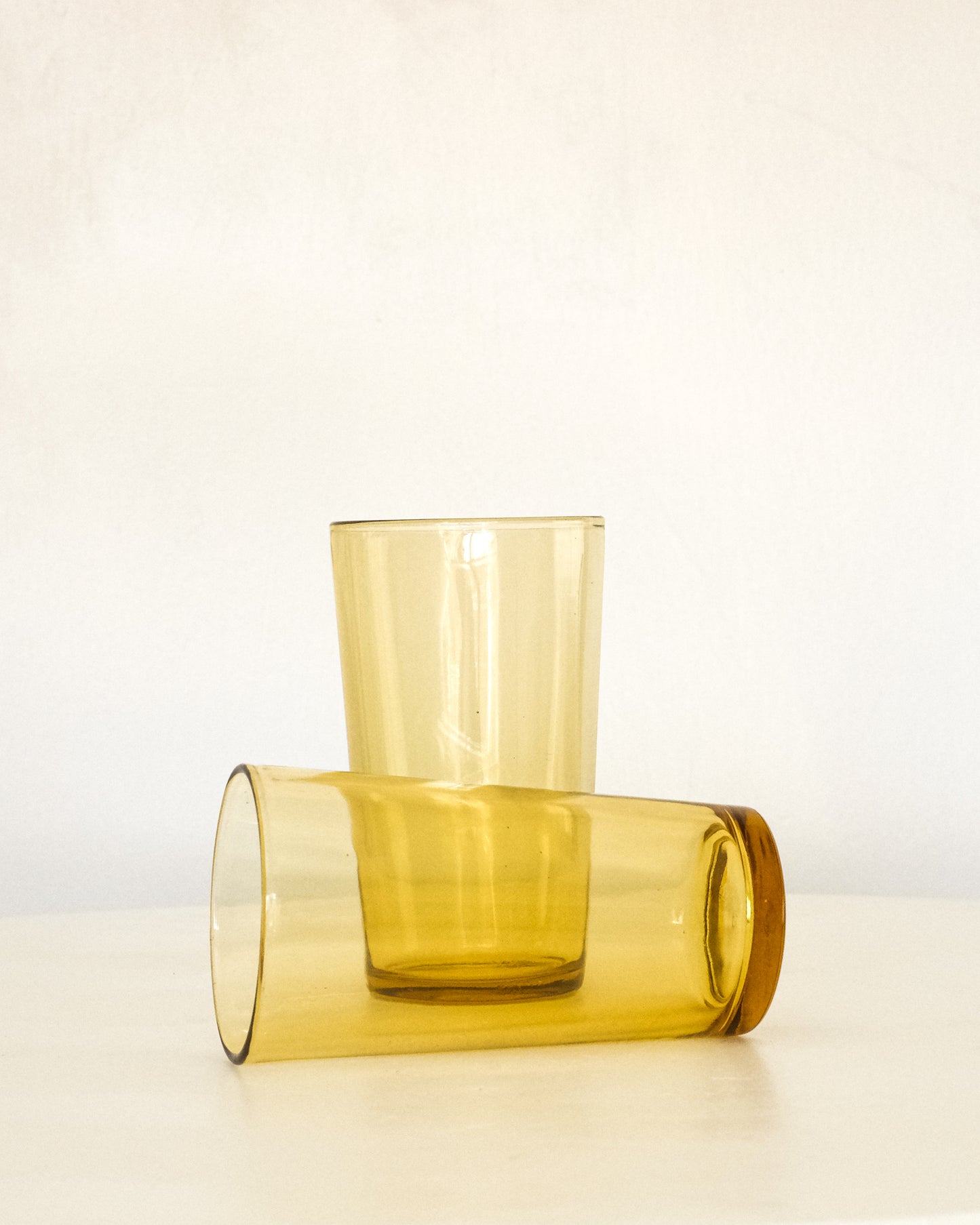 Amber Glasses (set of 2)