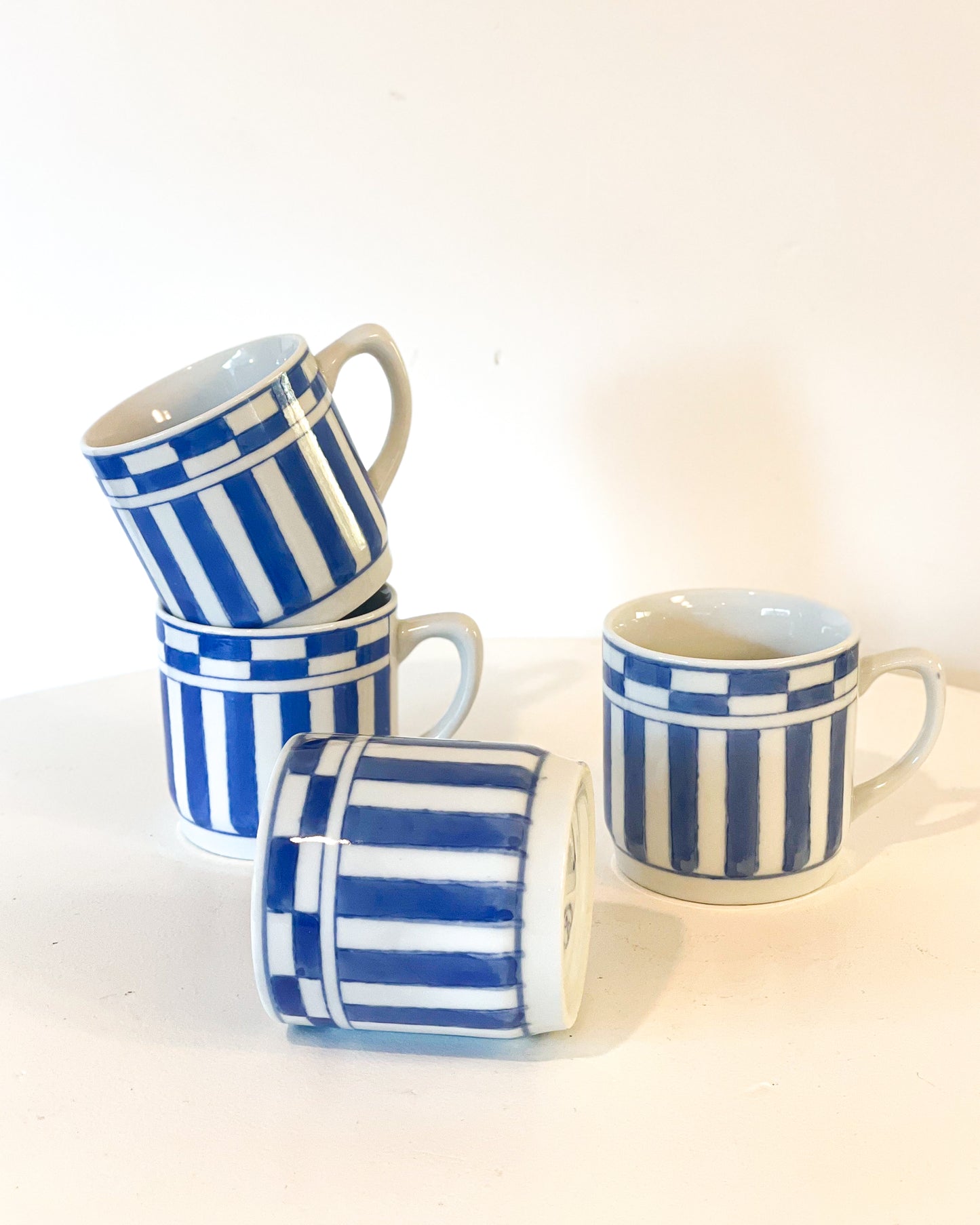 Striped Mugs (set of 2)