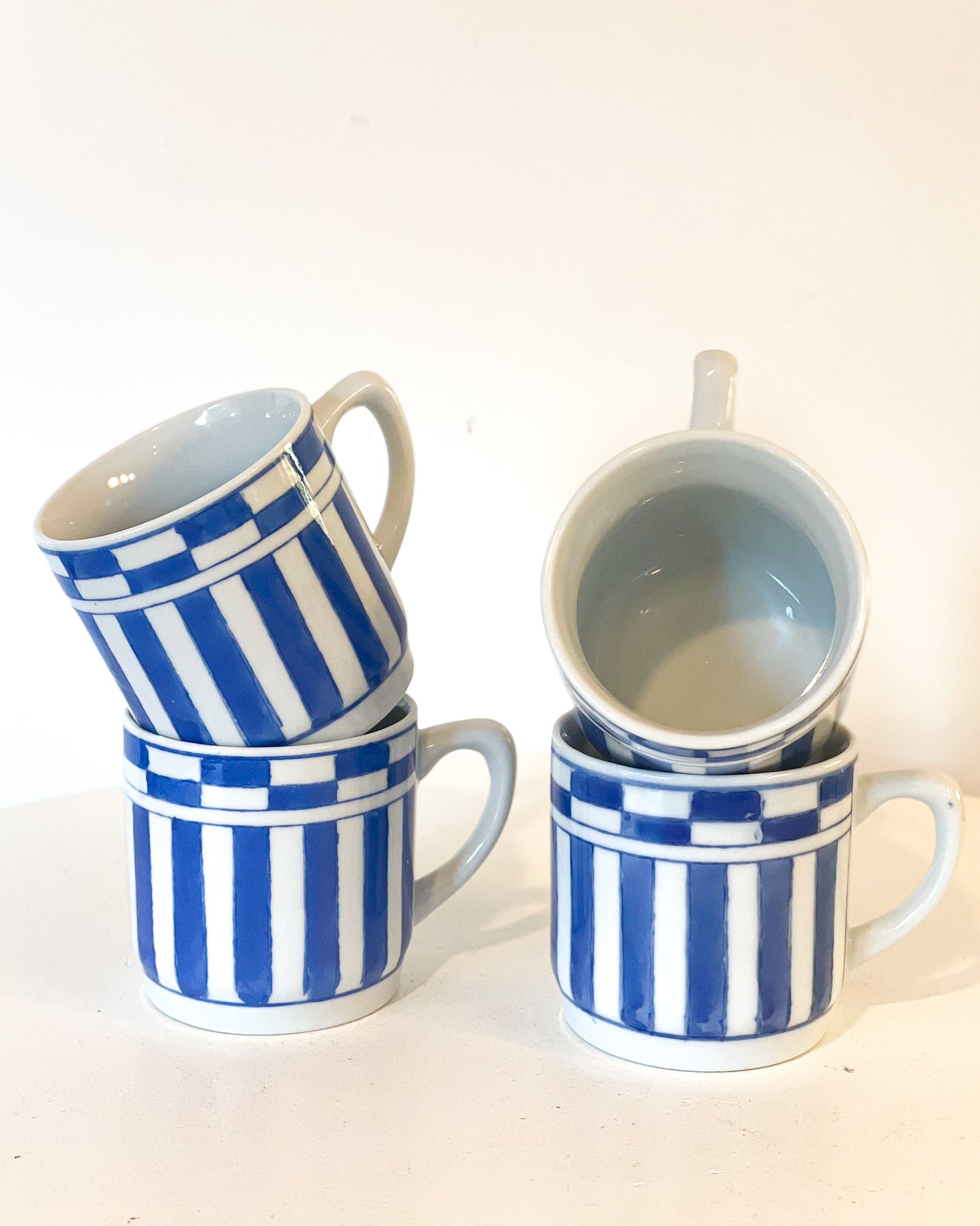 Striped Mugs (set of 2)