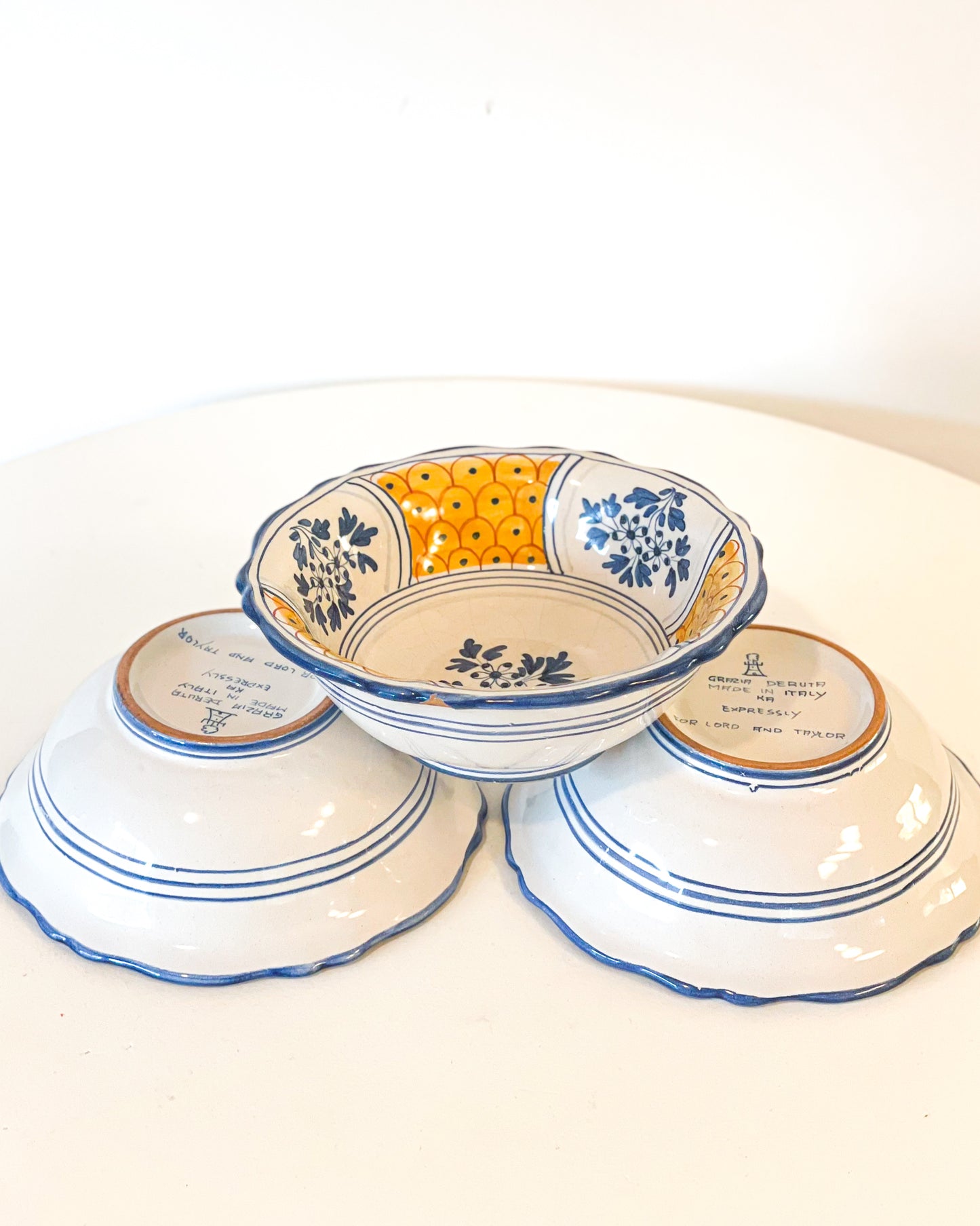 Italian Bowls (set of 3)