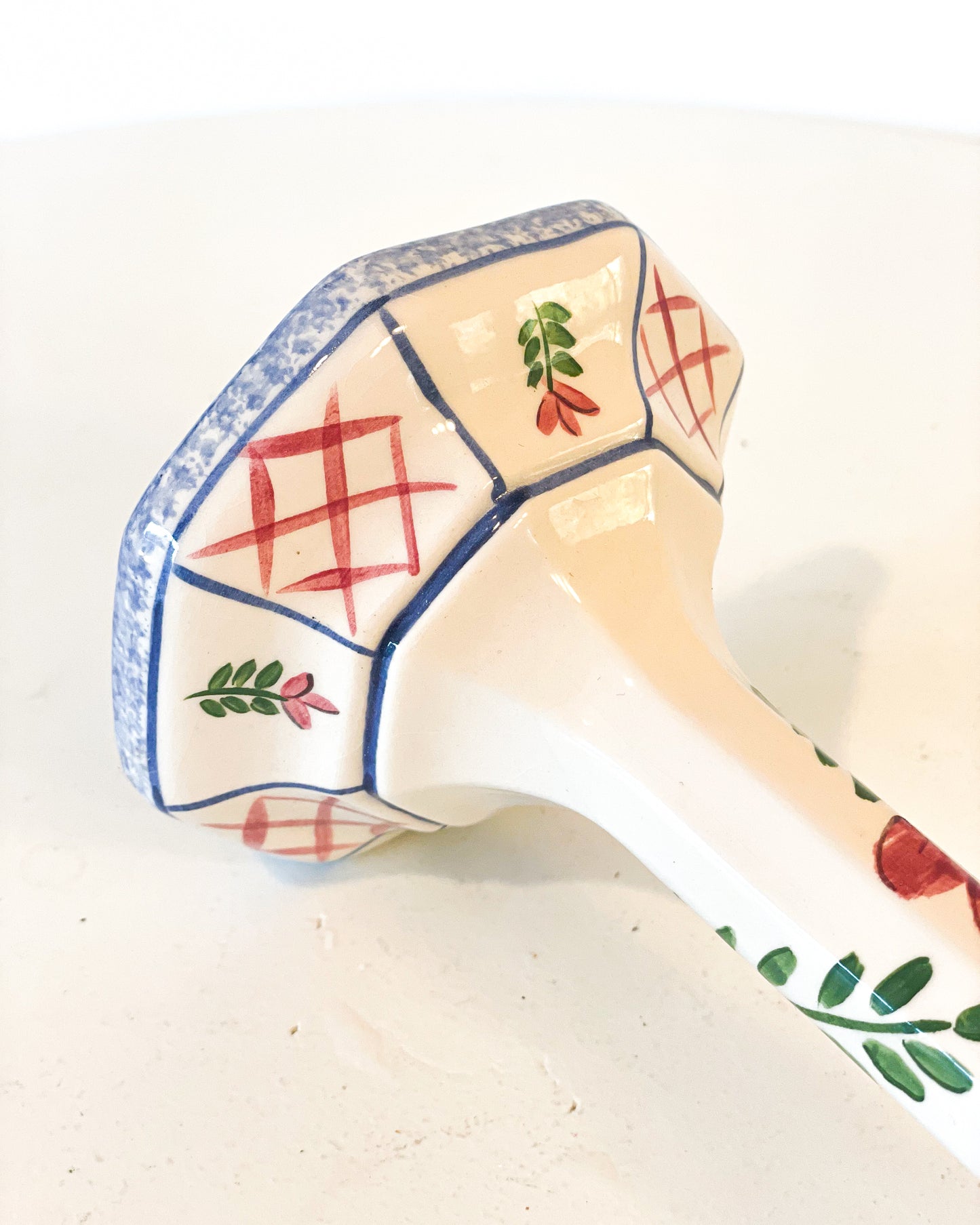 Hand-painted Candlestick Holder
