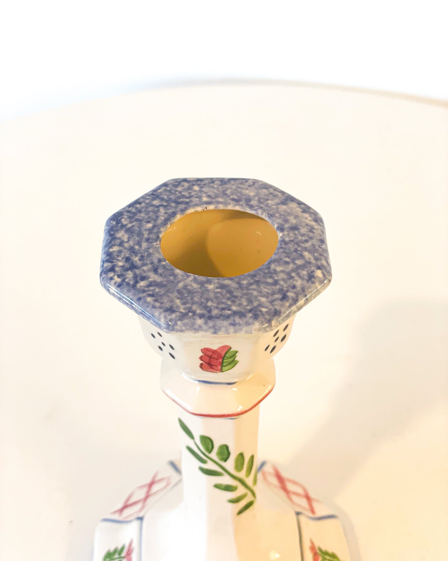 Hand-painted Candlestick Holder