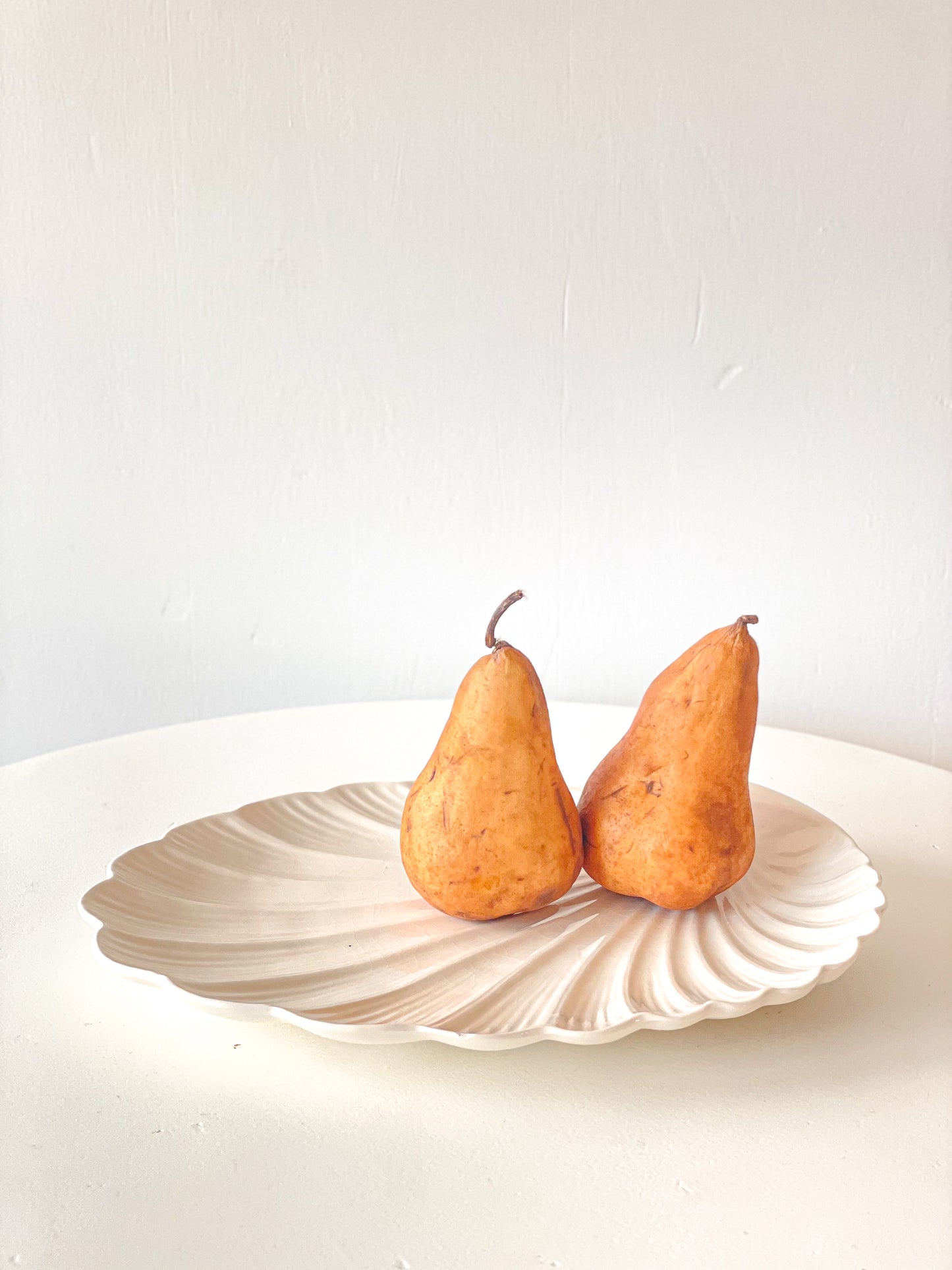 Cream Shell Platter