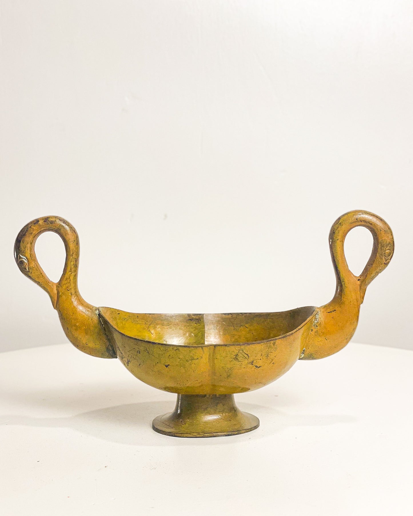 Swan Pedestal Bowl