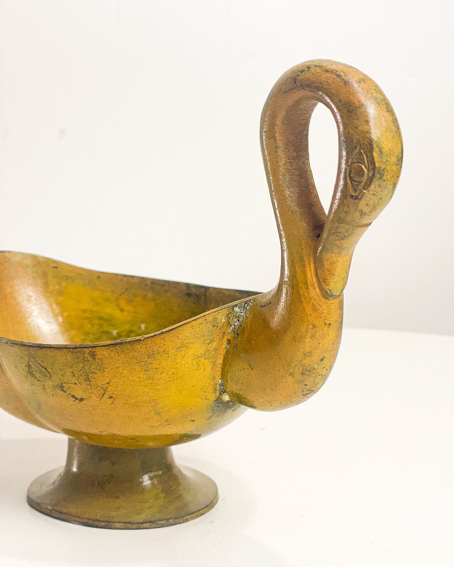 Swan Pedestal Bowl