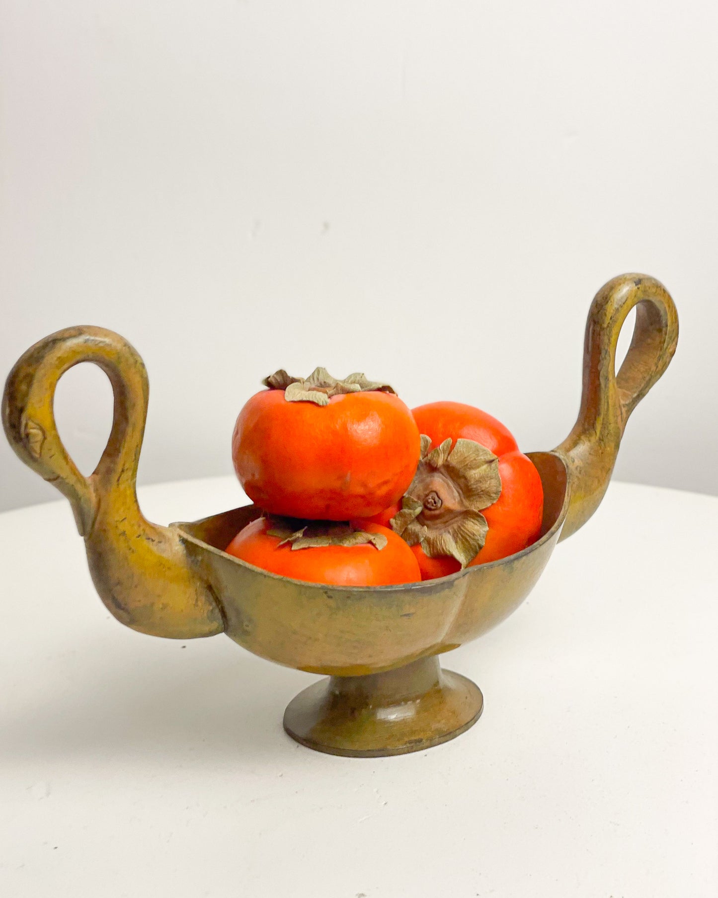 Swan Pedestal Bowl