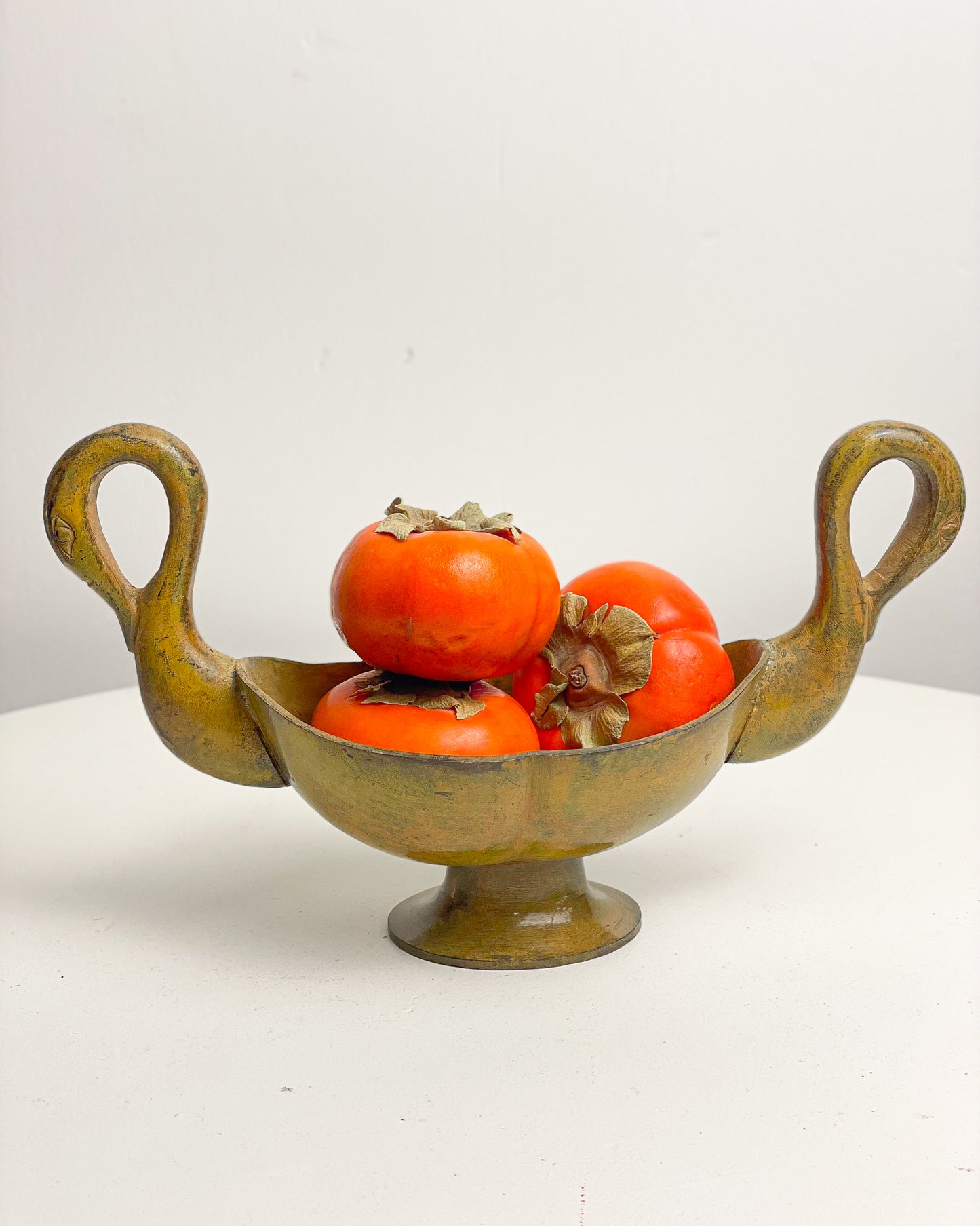 Swan Pedestal Bowl