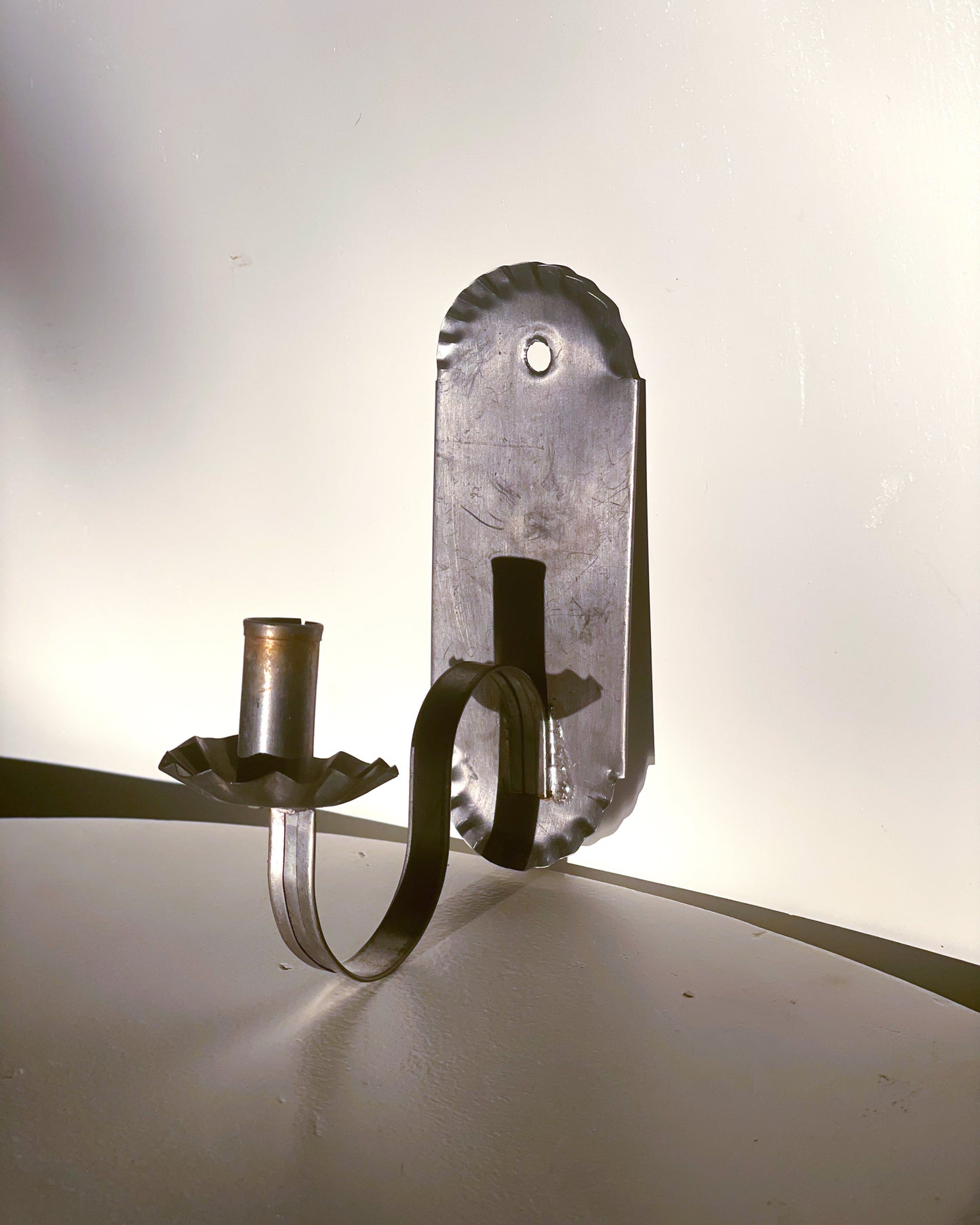 Vintage Tin Sconce