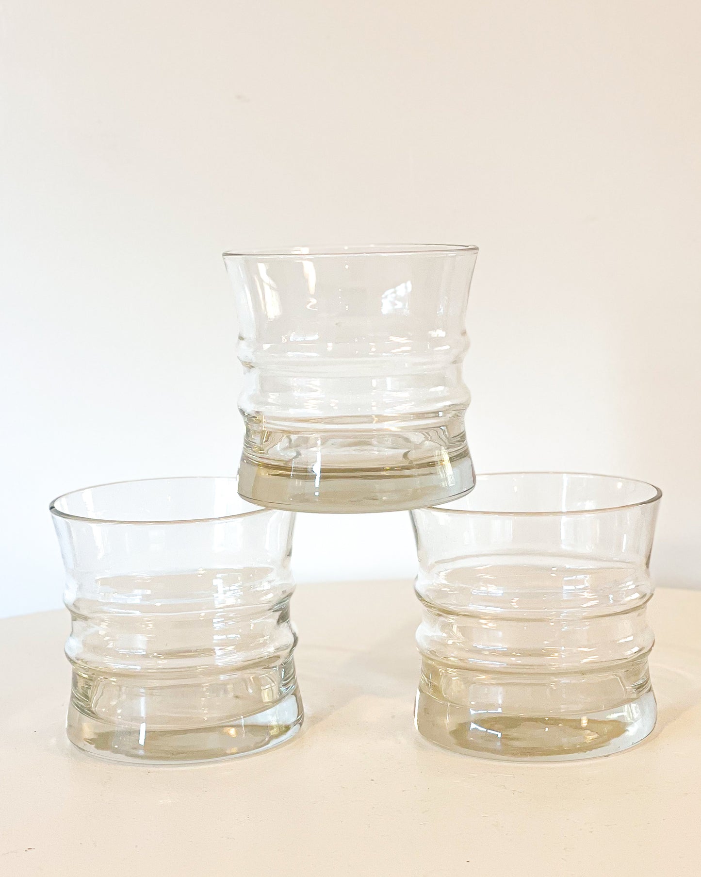 Wavy Rocks Glasses (set of 4)