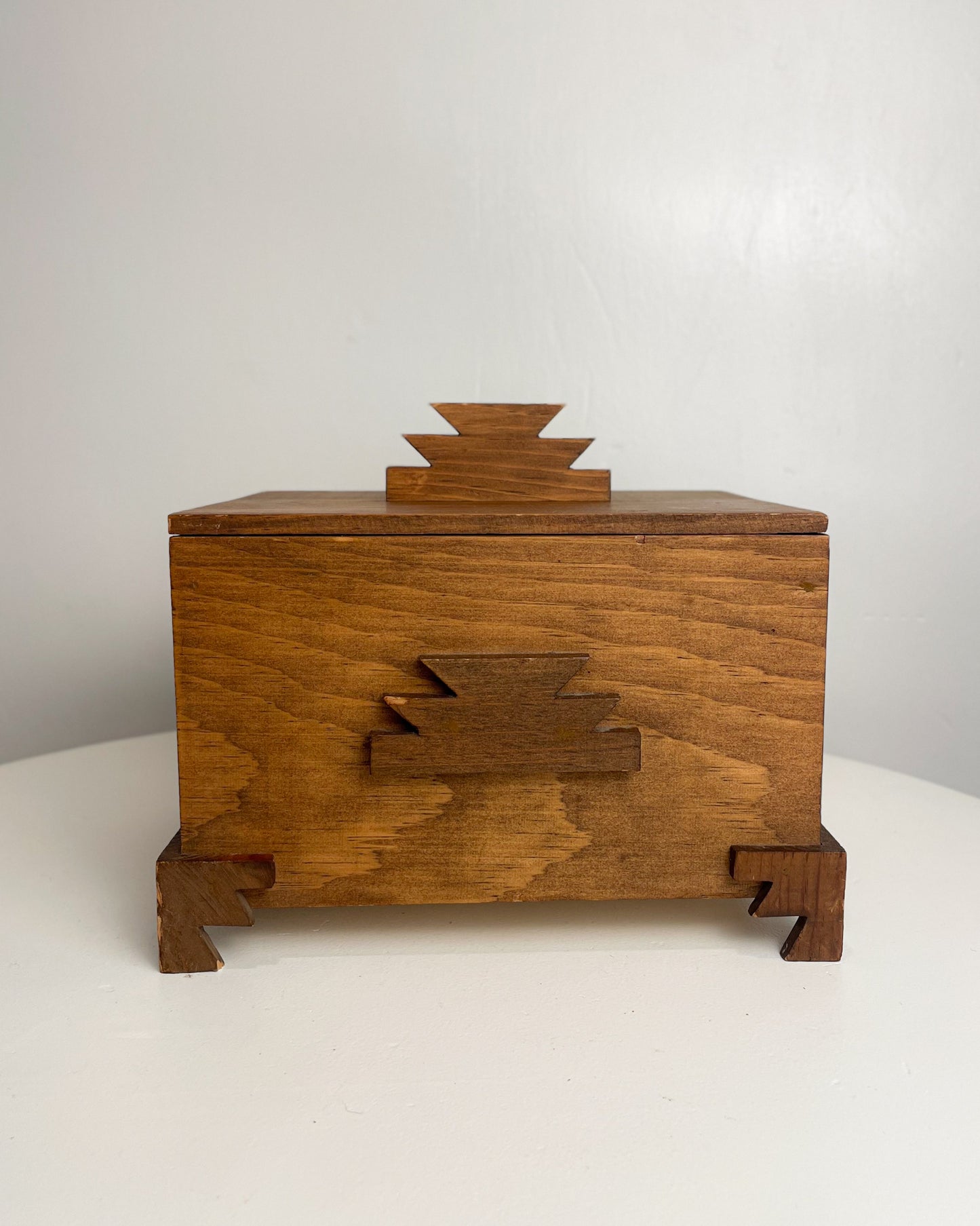 Handmade Wooden Trinket Box
