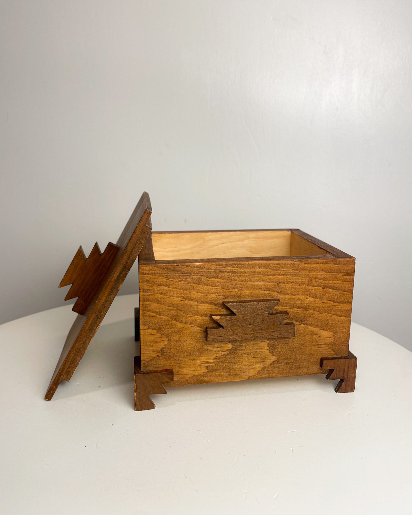 Handmade Wooden Trinket Box