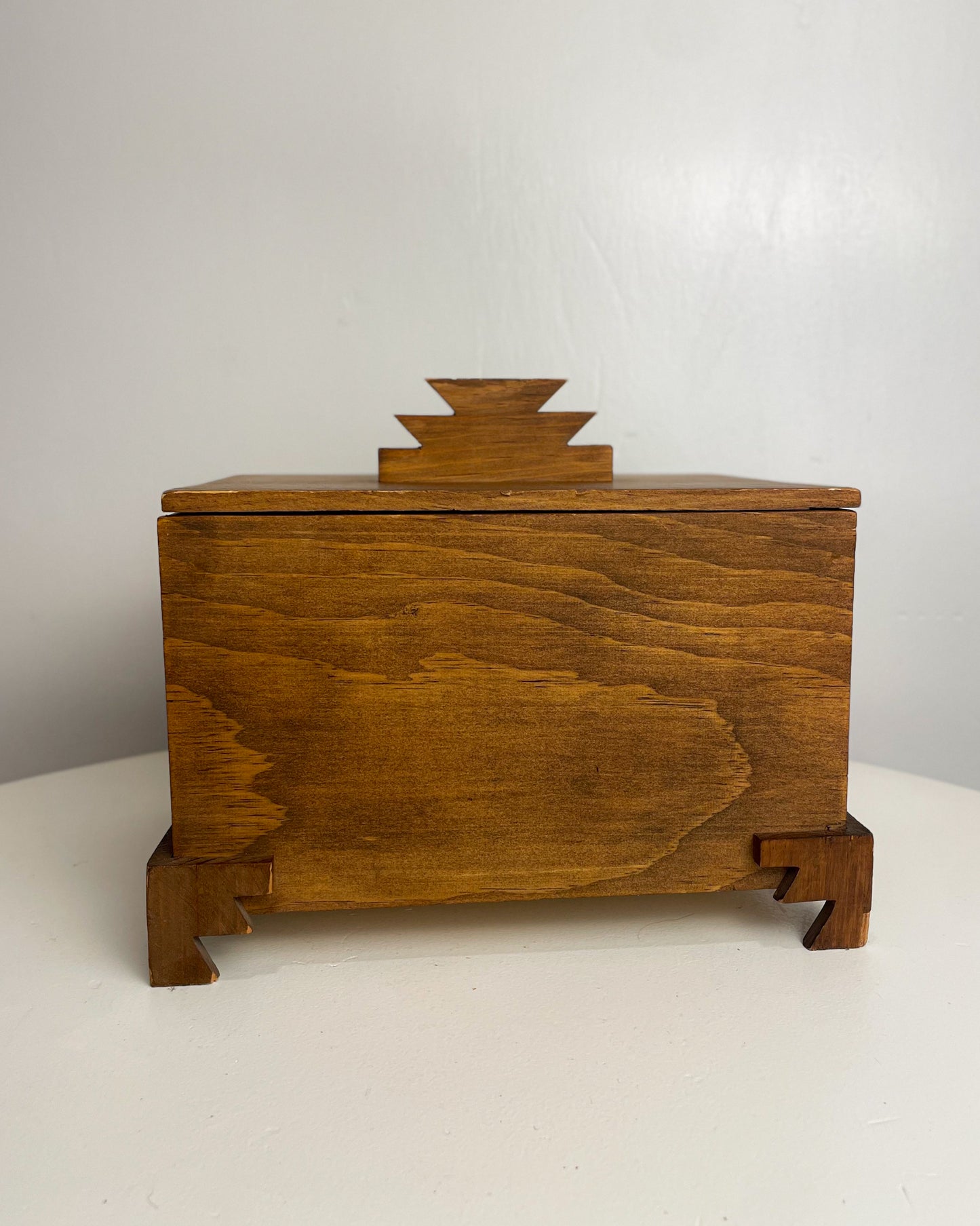Handmade Wooden Trinket Box