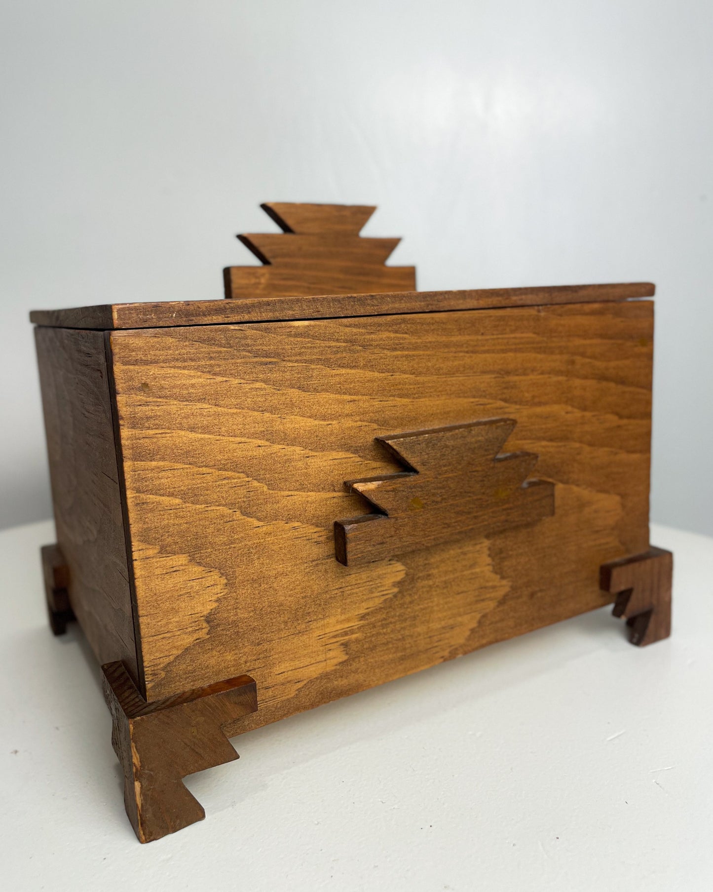Handmade Wooden Trinket Box