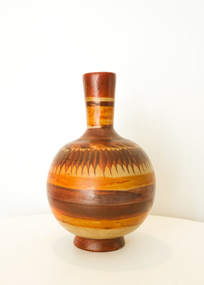 Hand-Painted Mexican Cantaro