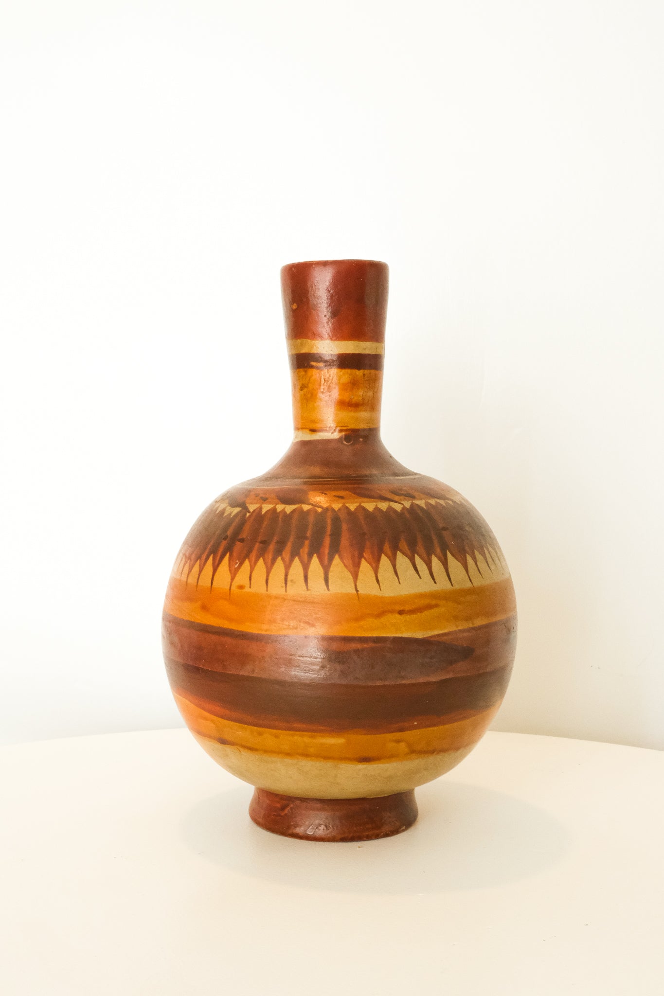 Hand-Painted Mexican Cantaro