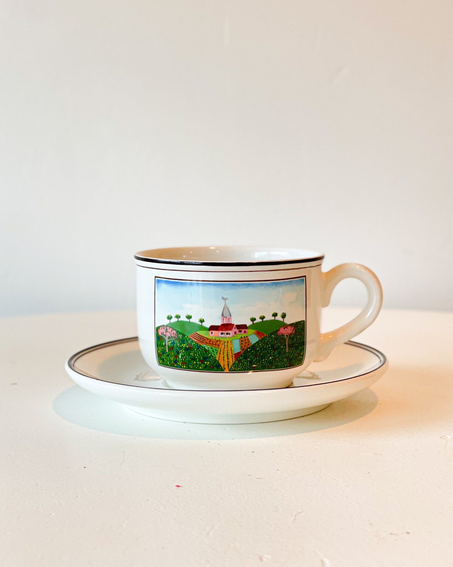 Duck Teacups & Saucers (set of 6)