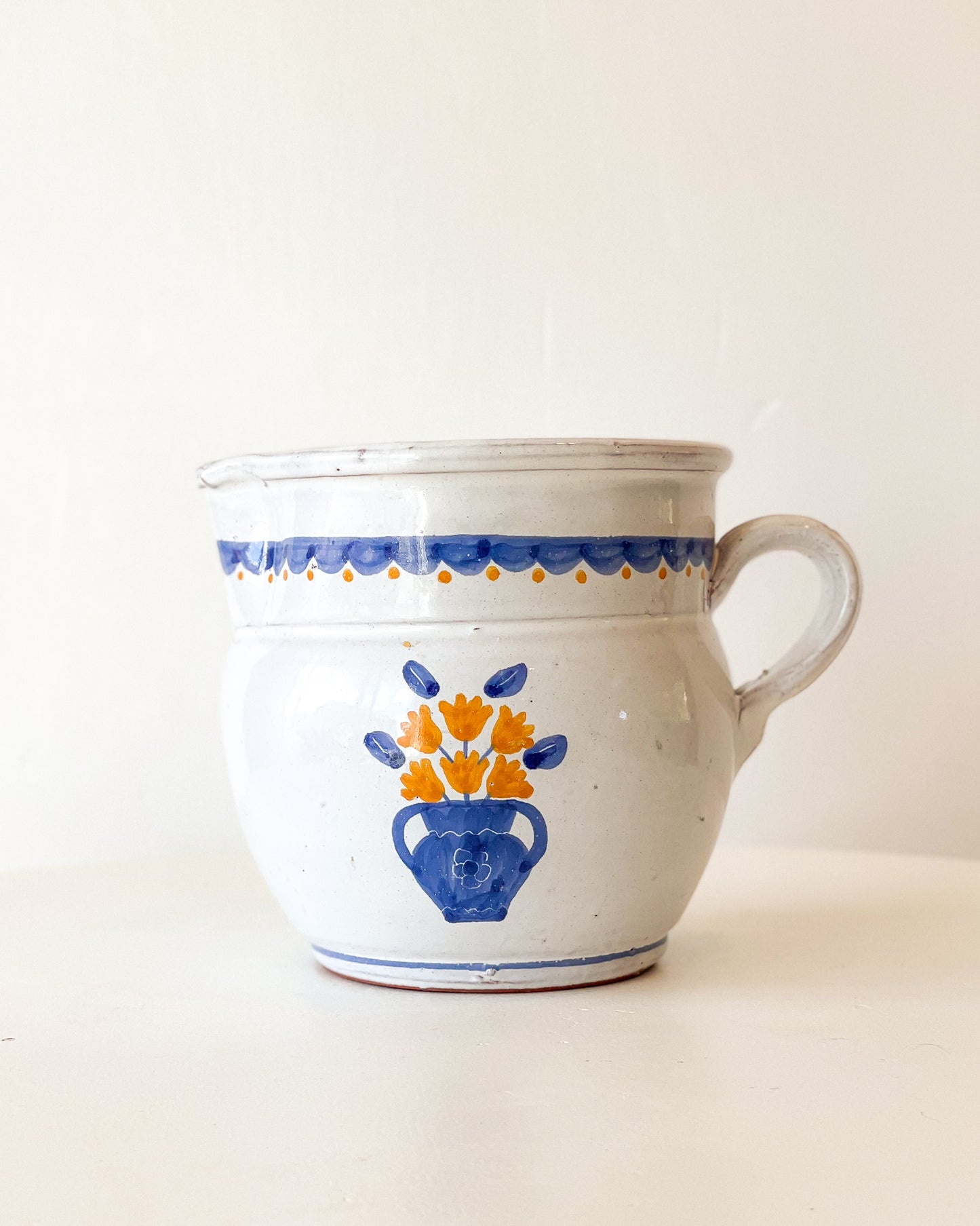 Hand Painted Pitcher