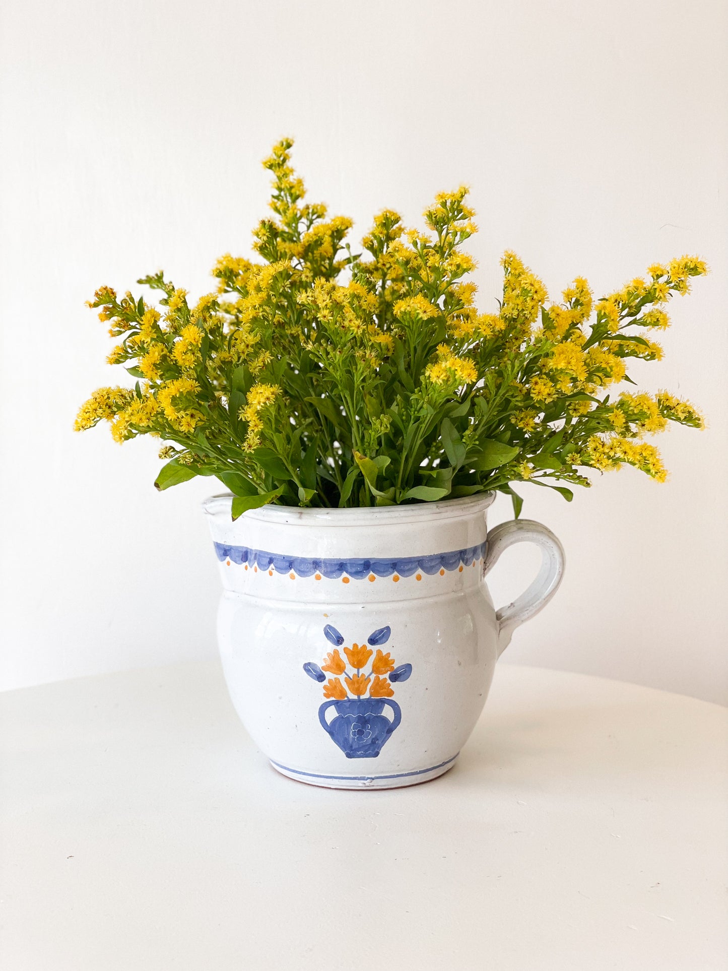 Hand Painted Pitcher