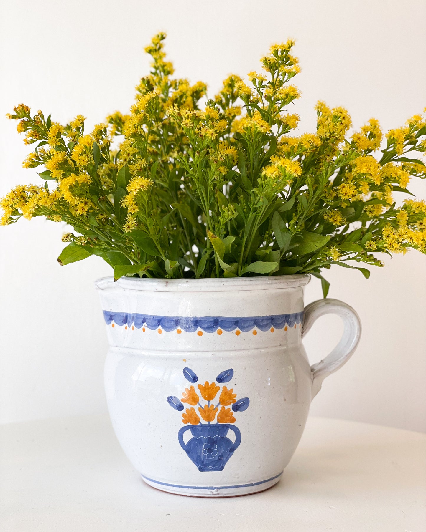 Hand Painted Pitcher