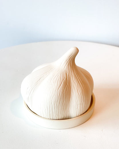 Large Stone Garlic Keeper