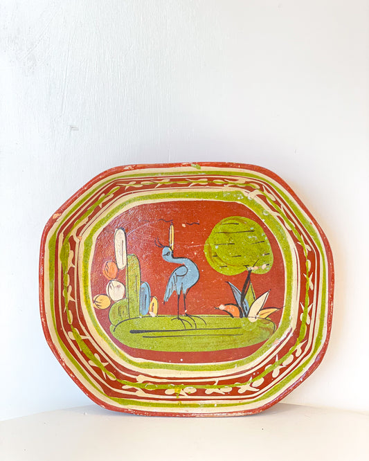 Mexican Bird Plate