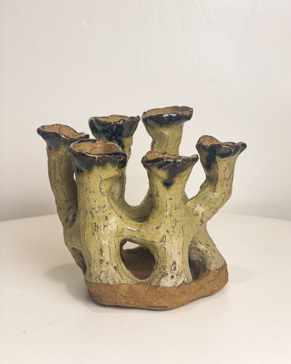 Studio Pottery Candelabra