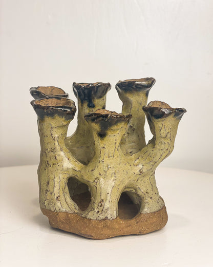 Studio Pottery Candelabra