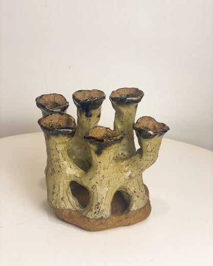 Studio Pottery Candelabra