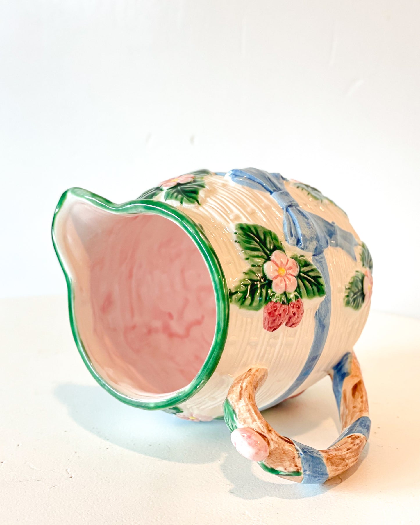 Bow & Berry Pitcher
