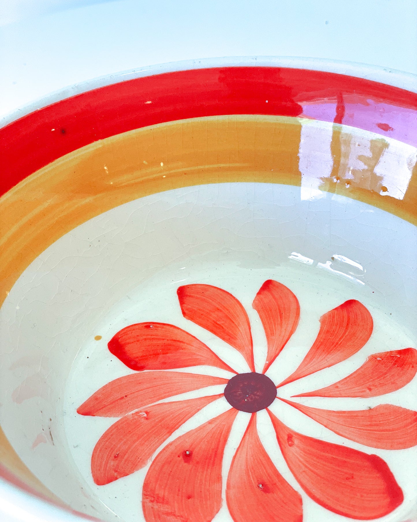 Hand-painted Fruit Bowl