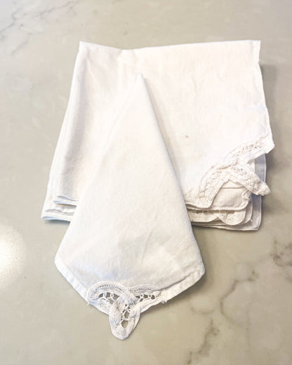 Vintage Cotton Napkins (set of 6)