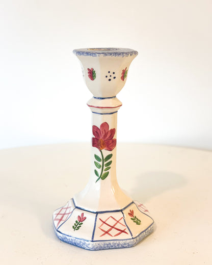 Hand-painted Candlestick Holder