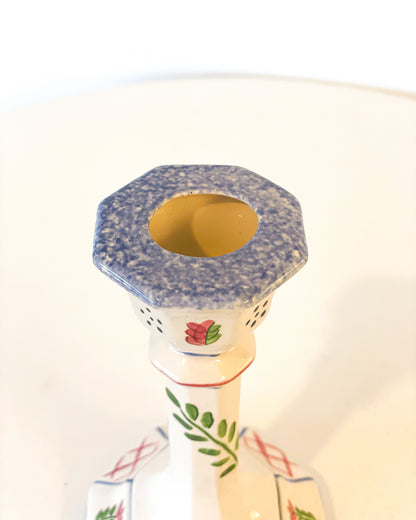 Hand-painted Candlestick Holder